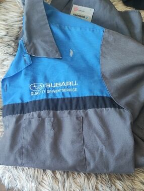Men’s Subaru CAR  Work SHIRT